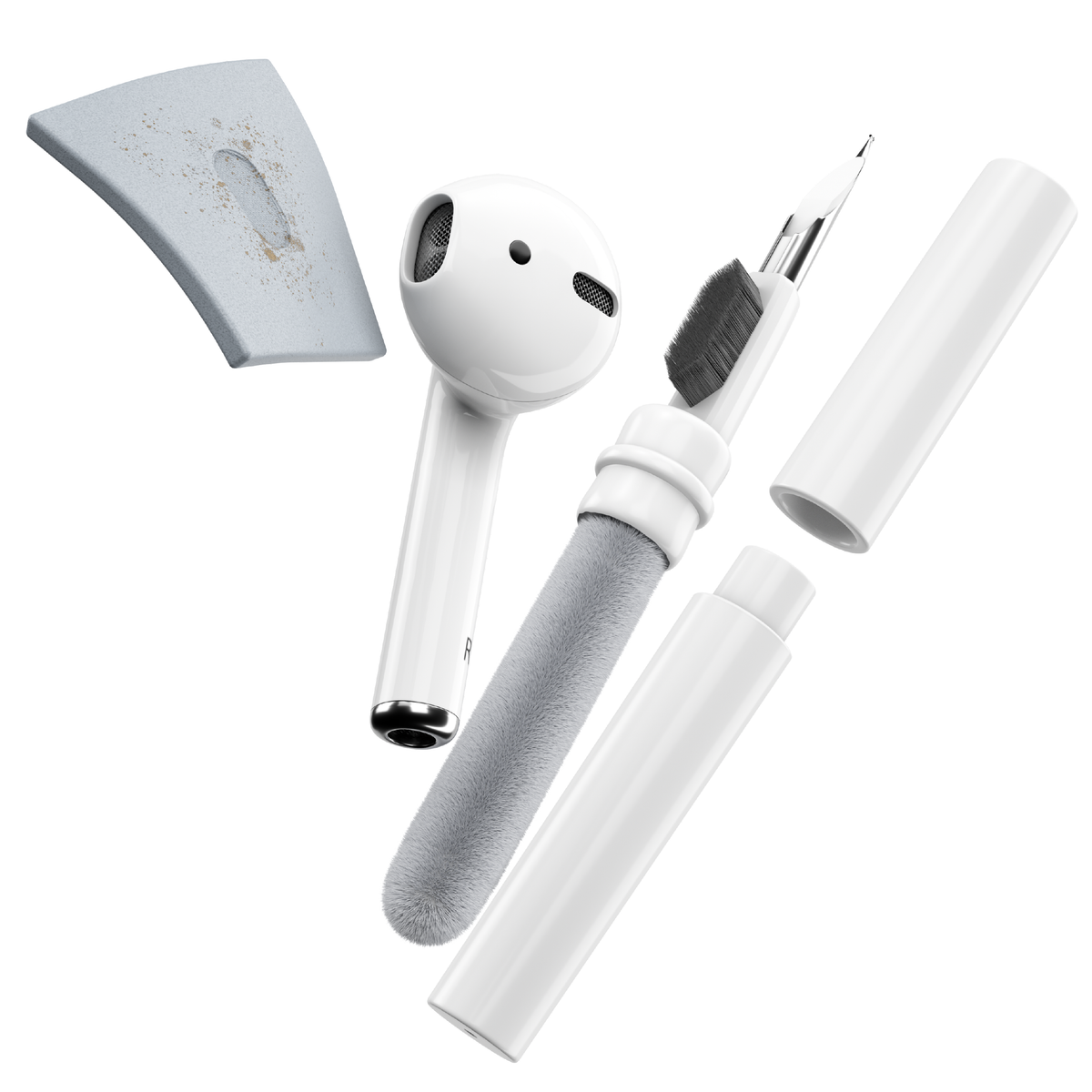 Kit de limpieza para Airpods, kit de limpieza de auriculares para Airpods  Pro 1, 2, 3, iPhone, etc., limpiador de cera de oídos, herramientas de –  Yaxa Colombia